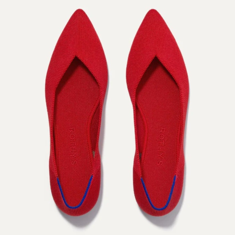 Rothy’s The Point in Bright Red